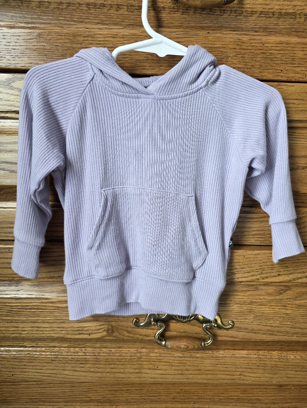 6-12 Ribbed Kyte Baby Hooded  Sweatshirt